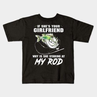 Staring At My Rod Kids T-Shirt